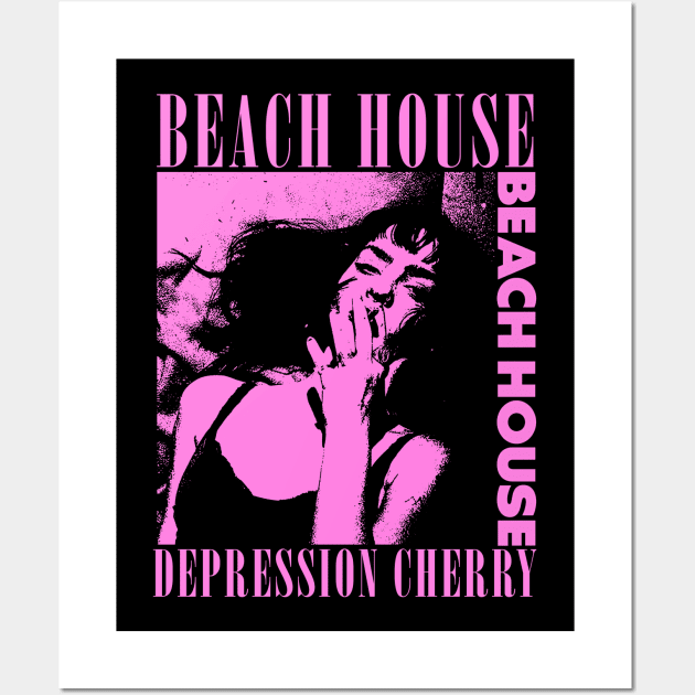 Beach House // original fanart Wall Art by psninetynine